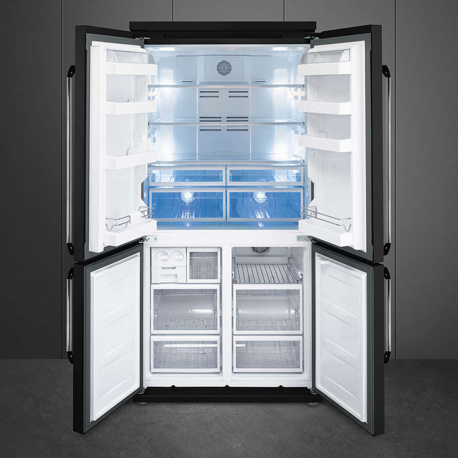 Smeg FQ960N frigorifero side by side 541 litri classe A+ Ventilato/No Frost colore nero