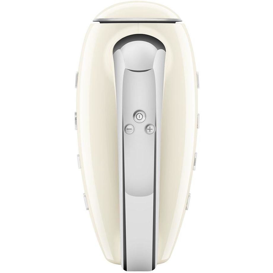 Smeg HMF01CREU Sbattitore Elettrico Anni '50 250W 9 Velocit&agrave; Display LED Retroilluminato Panna