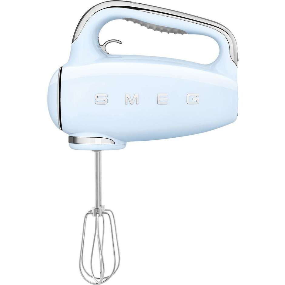 Smeg HMF01PBEU Sbattitore Elettrico Potenza 250 W 9 Velocità colore blu