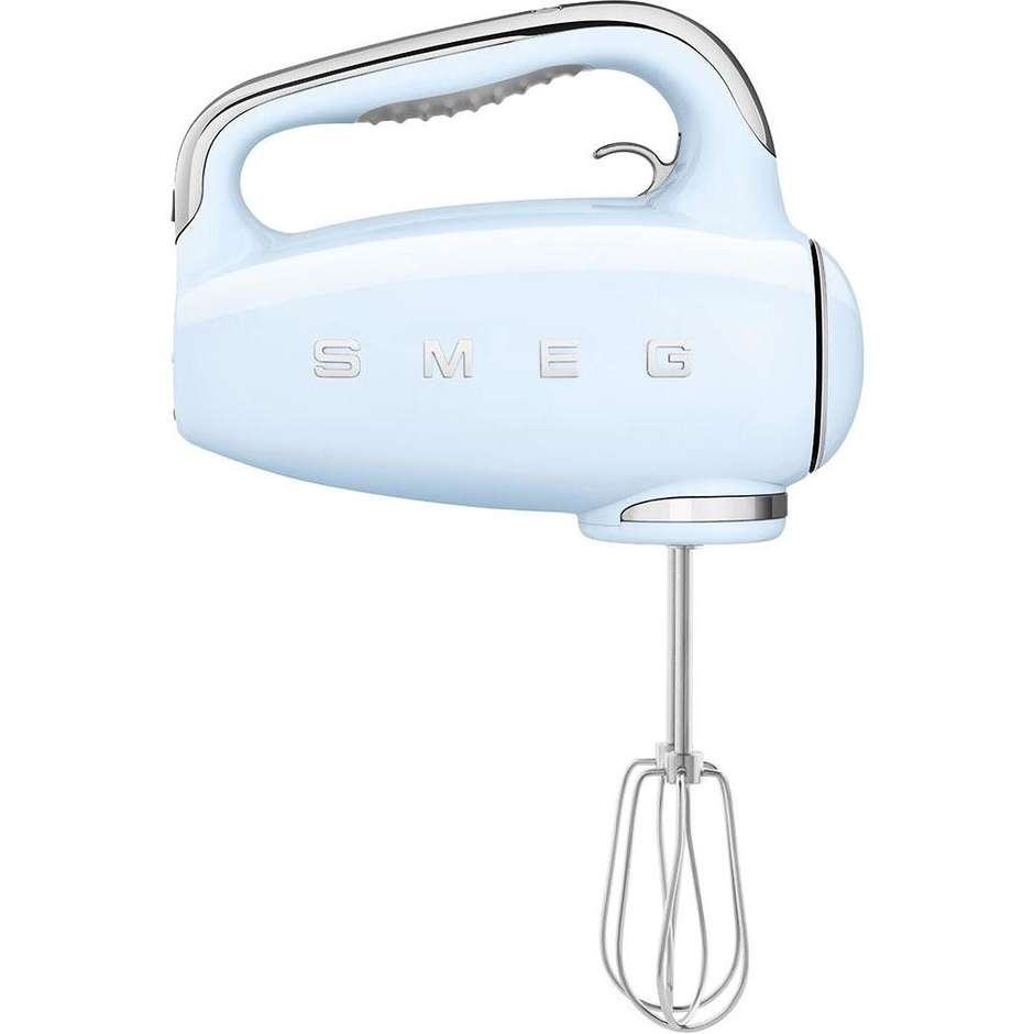 Smeg HMF01PBEU Sbattitore Elettrico Potenza 250 W 9 Velocità colore blu