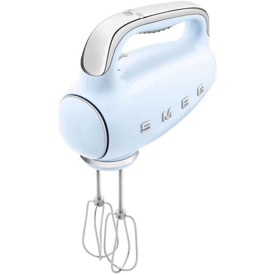 Smeg HMF01PBEU Sbattitore Elettrico Potenza 250 W 9 Velocità colore blu