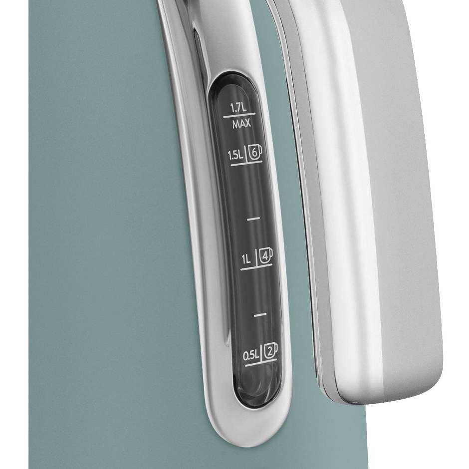 Smeg KLF03EGMEU Bollitore Elettrico Capacitàa 1.7 Lt Potenza 2400 W Colore Verde smeraldo