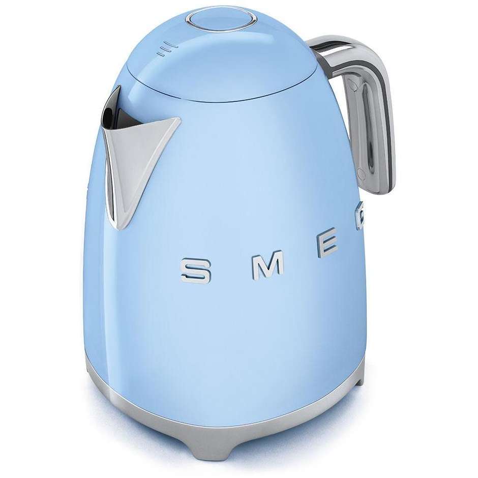 Smeg KLF03PBEU Bollitore Elettrico 50's Style 1,7 Litri 2400 W Finitura Azzurro Pastello