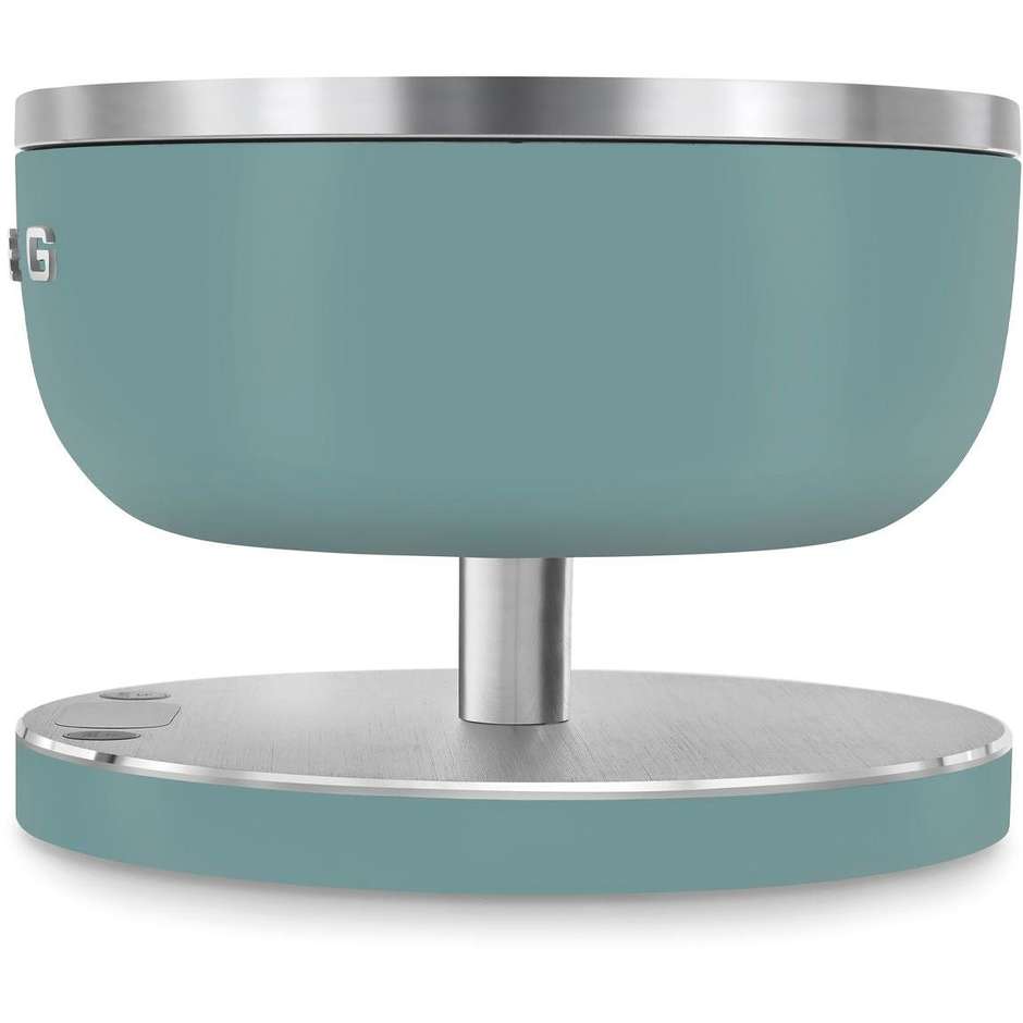Smeg KSC01EGMWW Bilancia da cucina digitale 5 kg, ciotola 1,8 L, verde smeraldo opaco