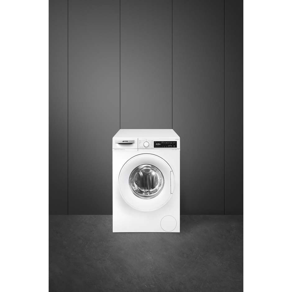 Smeg LB2T82ASIT Lavatrice Caricamento frontale Capacita 8 kg 1200 Giri/min Classe A Colore Bianco