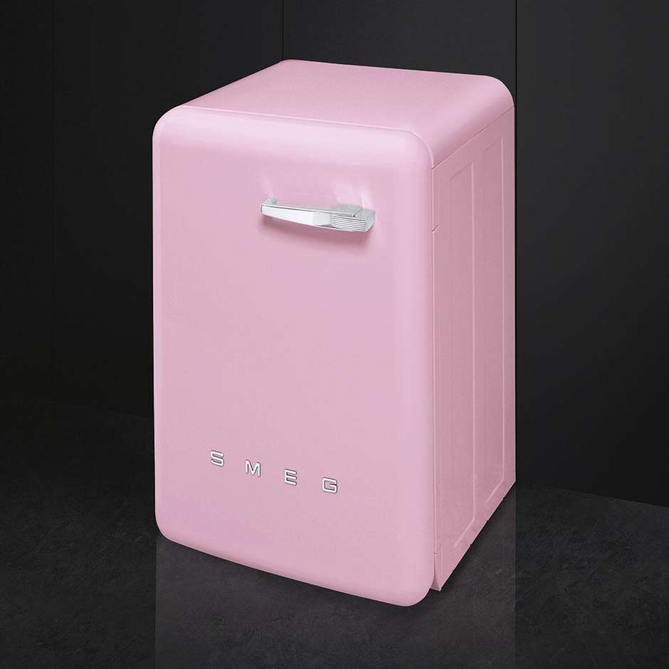 Smeg LBB14PK-2 lavatrice carica frontale con porta 7 kg 1400 giri classe A++ colore rosa
