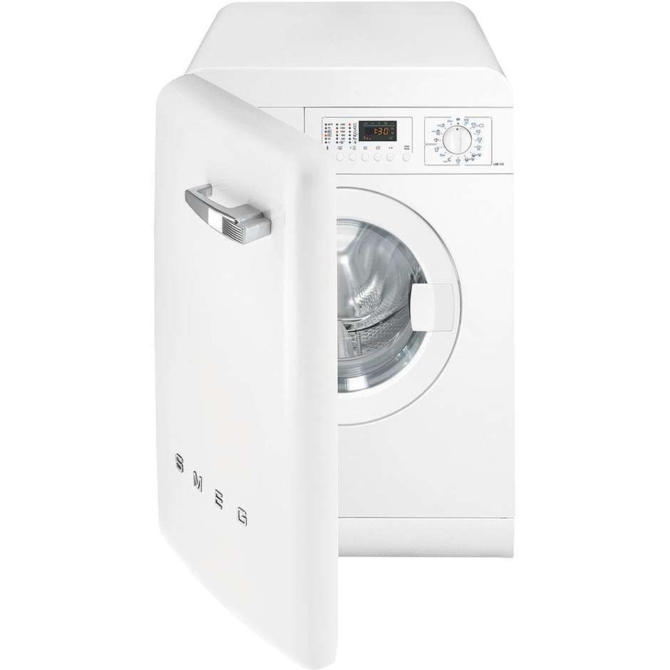 Smeg LBB14WH-2 lavatrice carica frontale con porta 7 Kg 1400 giri classe A++ colore bianco