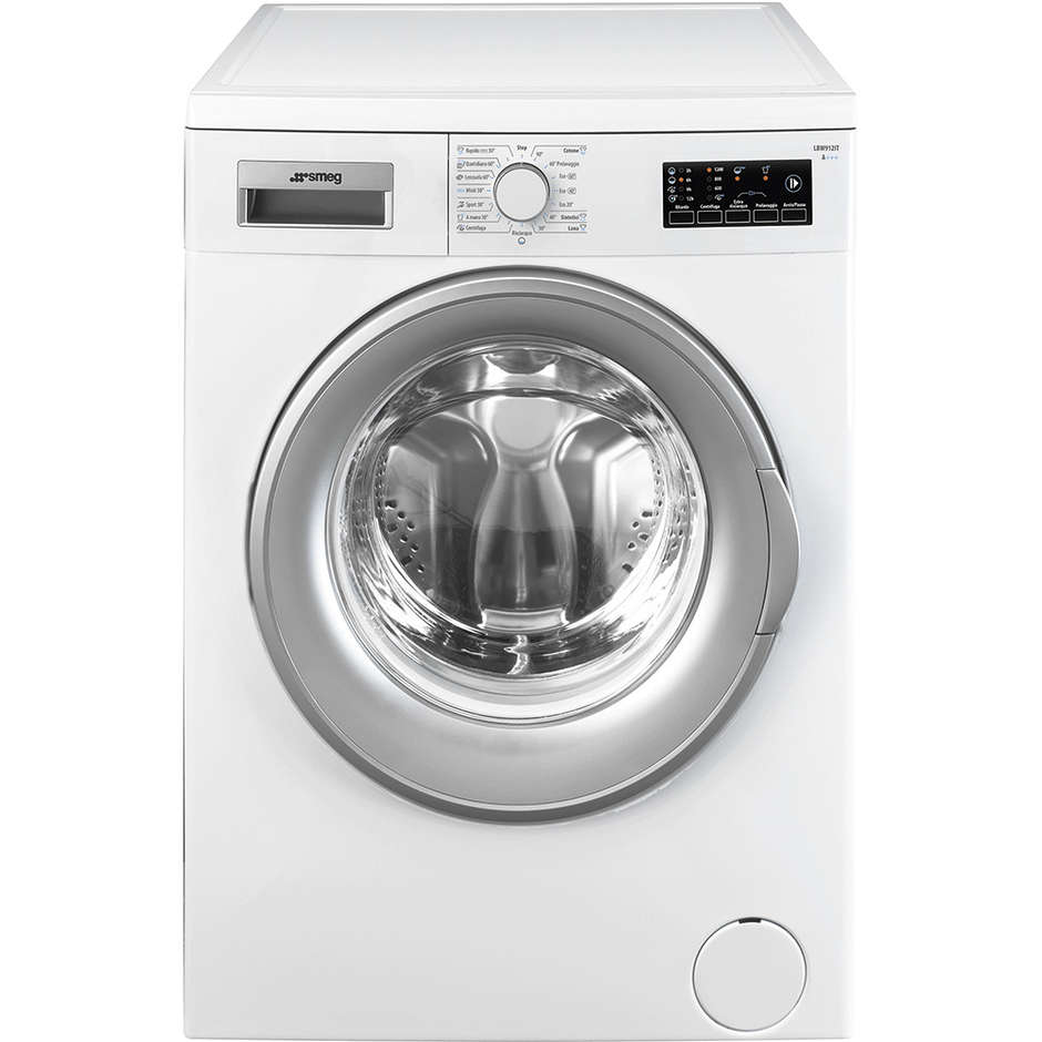 Smeg LBW912IT lavatrice carica frontale 9 Kg 1200 giri classe A+++ colore bianco