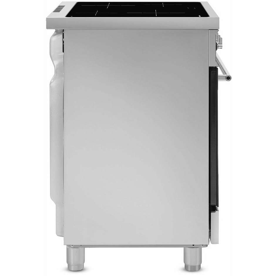 Smeg Linea Classica C6IMXM2 Cucina 60x60 cm Piano Induzione 4 Zone Booster Forno Elettrico Termoventilato 70 L Vapor Clean Classe A Inox