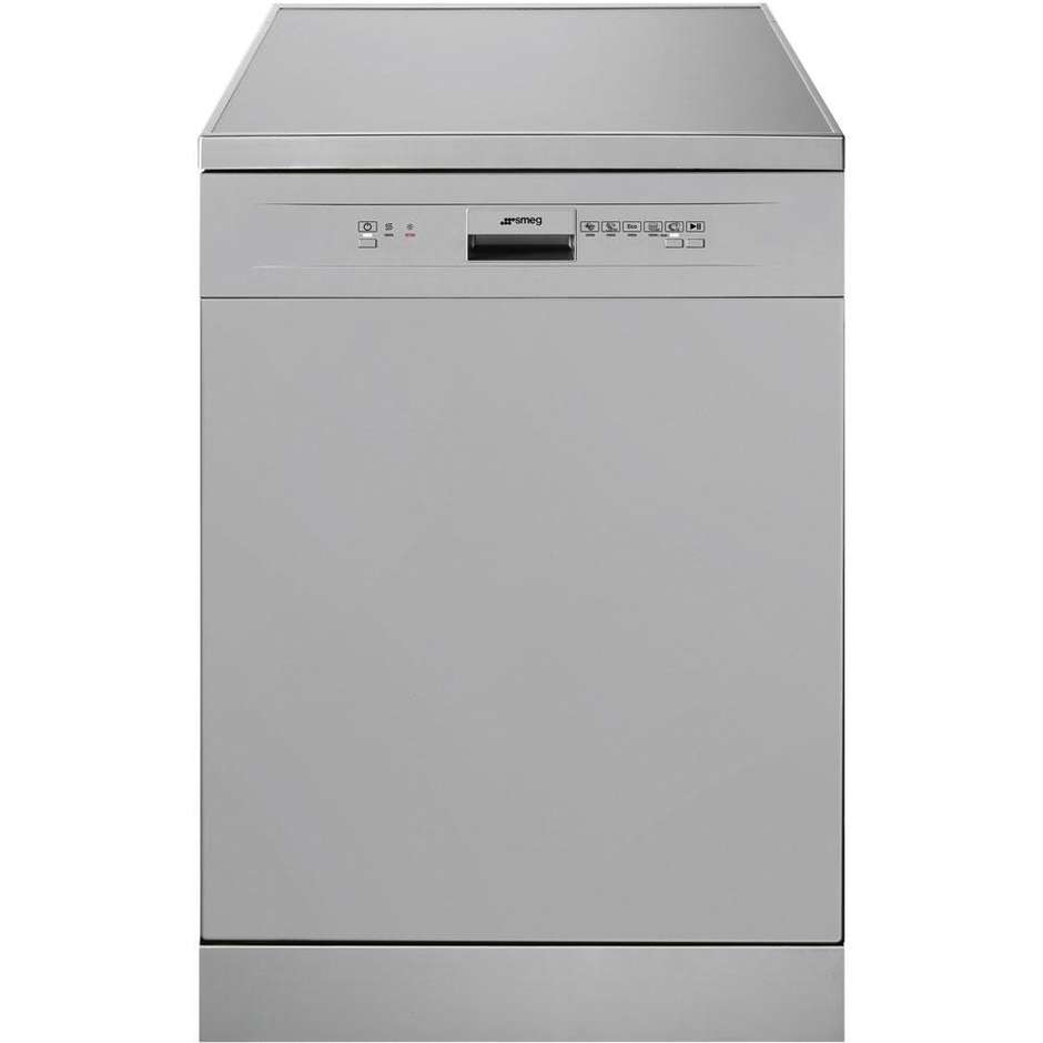 Smeg LVS112SIT lavastoviglie 12 coperti 5 programmi classe A+ colore silver