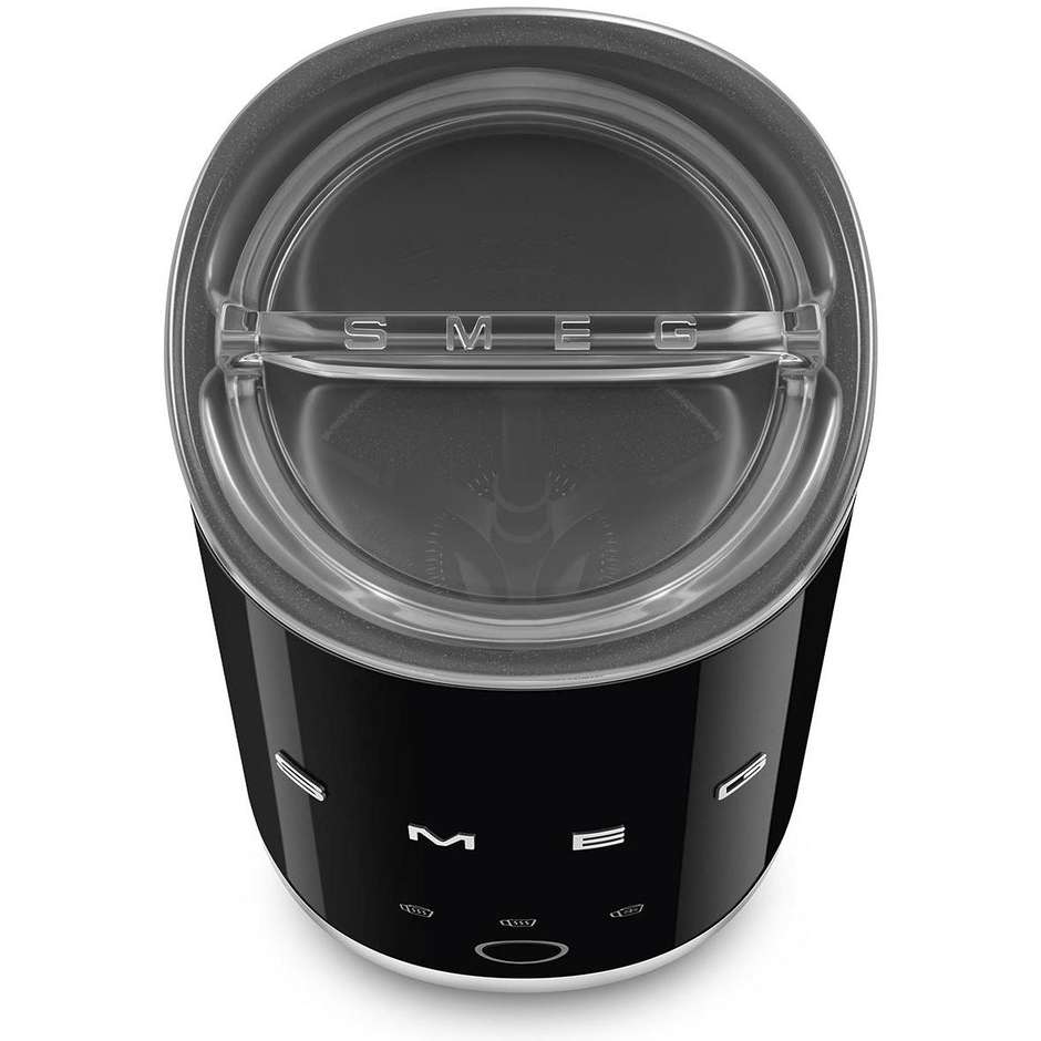 Smeg MFF02BLEU Montalatte Elettrico 3 Funzioni 500 W Nero/Cromo