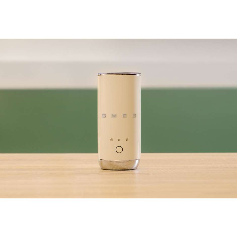Smeg MFF02CREU Montalatte Elettrico 3 Funzioni 500 W Colore Crema