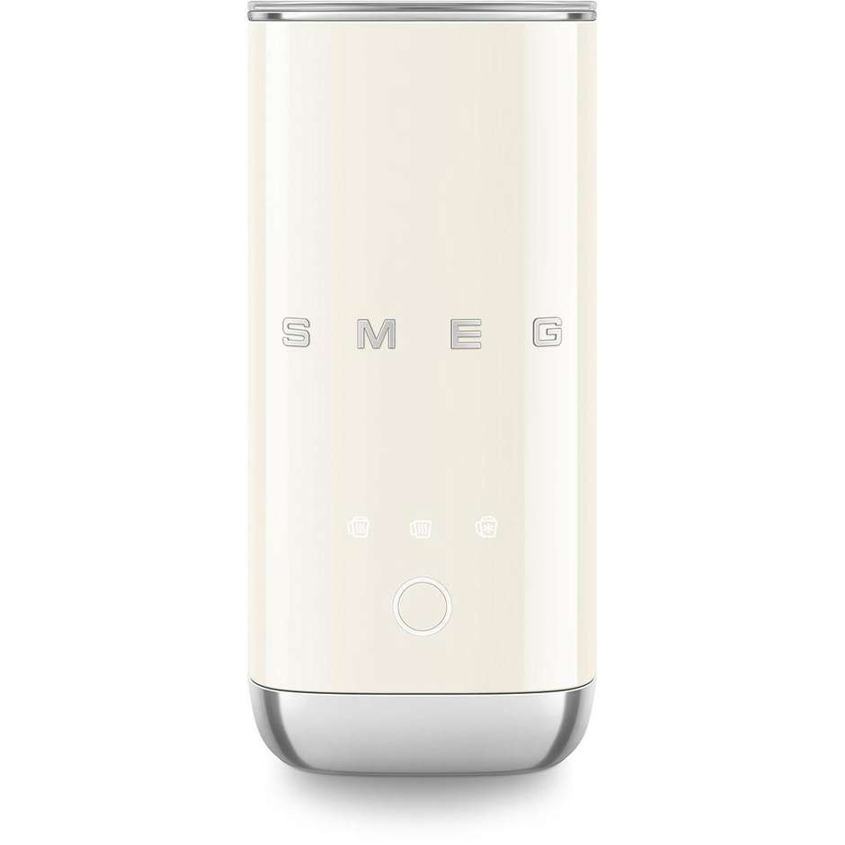 Smeg MFF02CREU Montalatte Elettrico 3 Funzioni 500W Colore Crema/Cromo