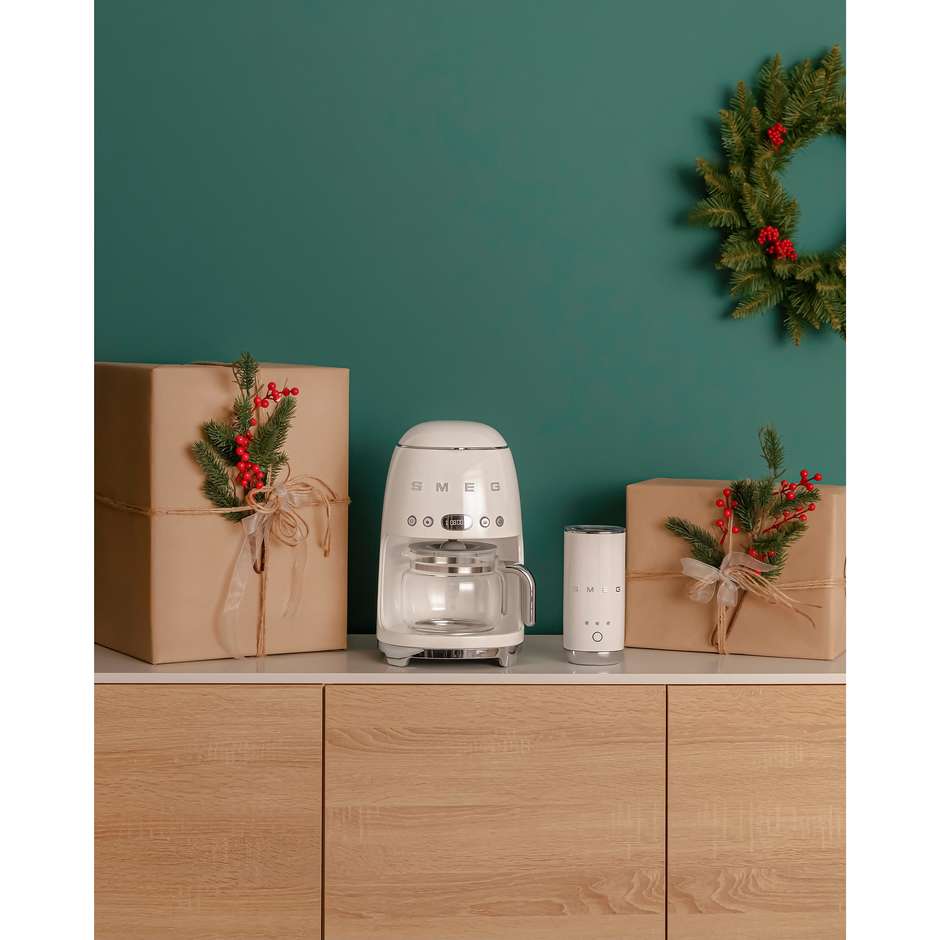 Smeg MFF02CREU Montalatte Elettrico 3 Funzioni 500W Colore Crema/Cromo