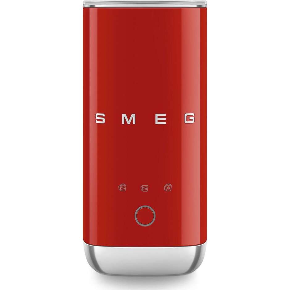 Smeg MFF02RDEU Montalatte Elettrico 3 Funzioni 500 W Colore Rosso