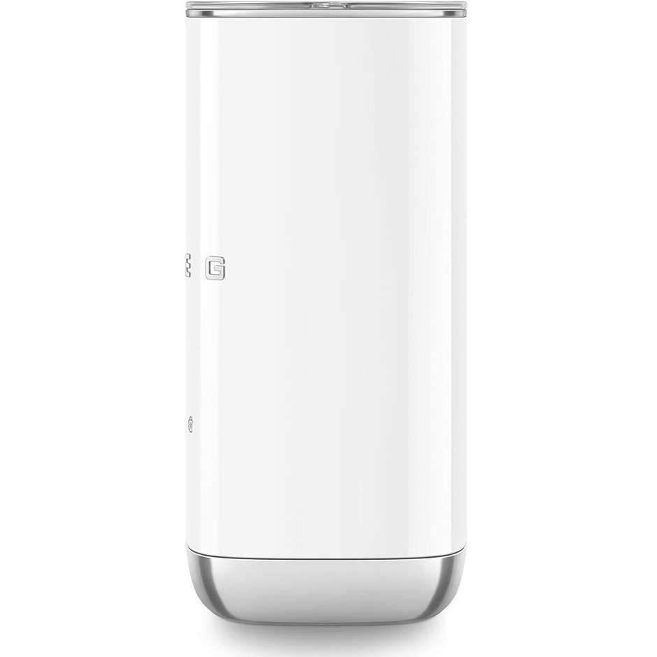 Smeg MFF02WHEU Montalatte Elettrico 3 Funzioni 500 W Bianco e Cromo
