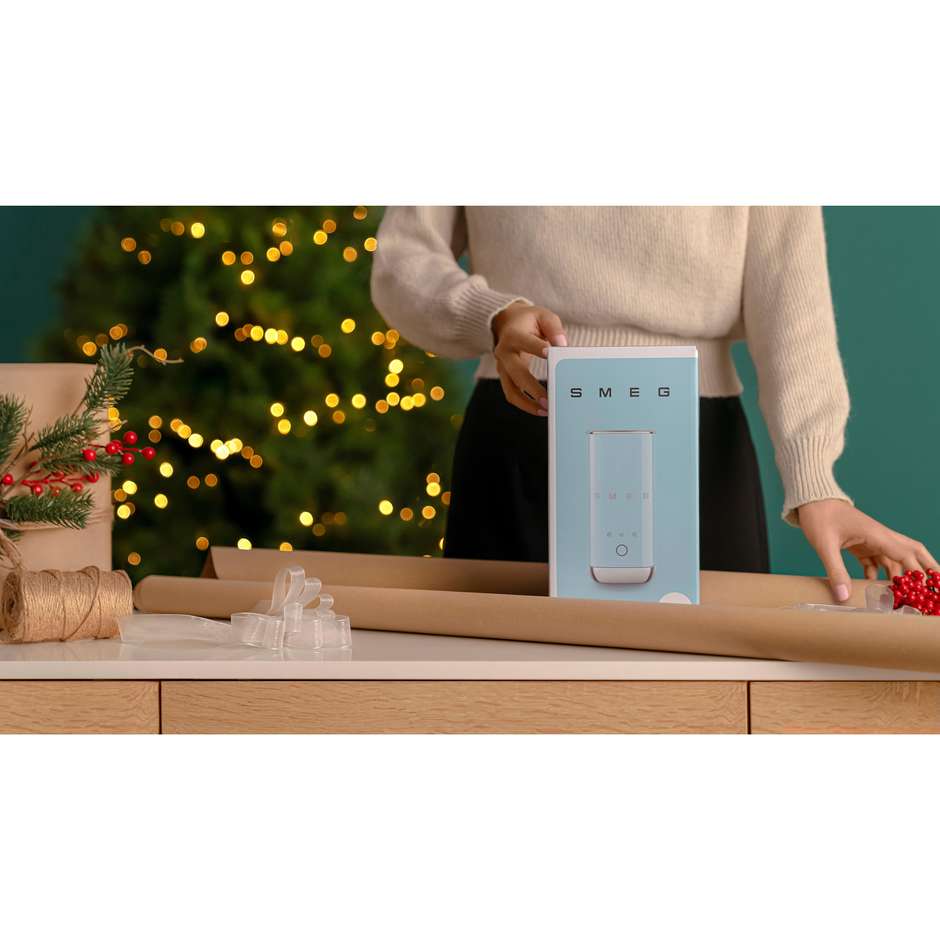 Smeg MFF02WHEU Montalatte Elettrico 3 Funzioni 500 W Colore Bianco