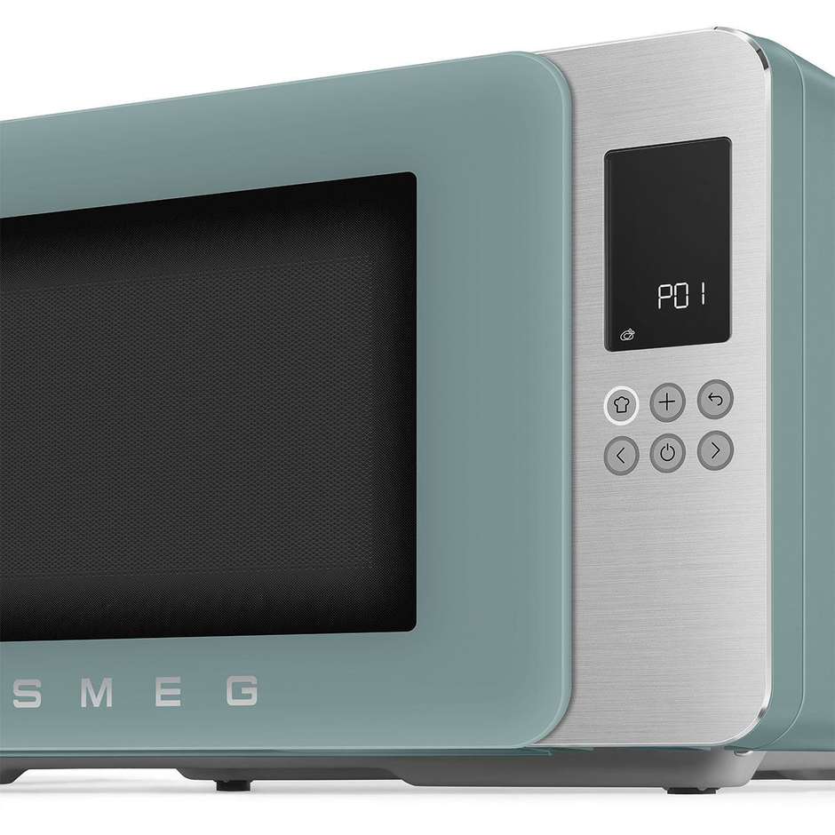 Smeg MOC01EGMEU Forno a Microonde con Grill 20-25 Litri Nero