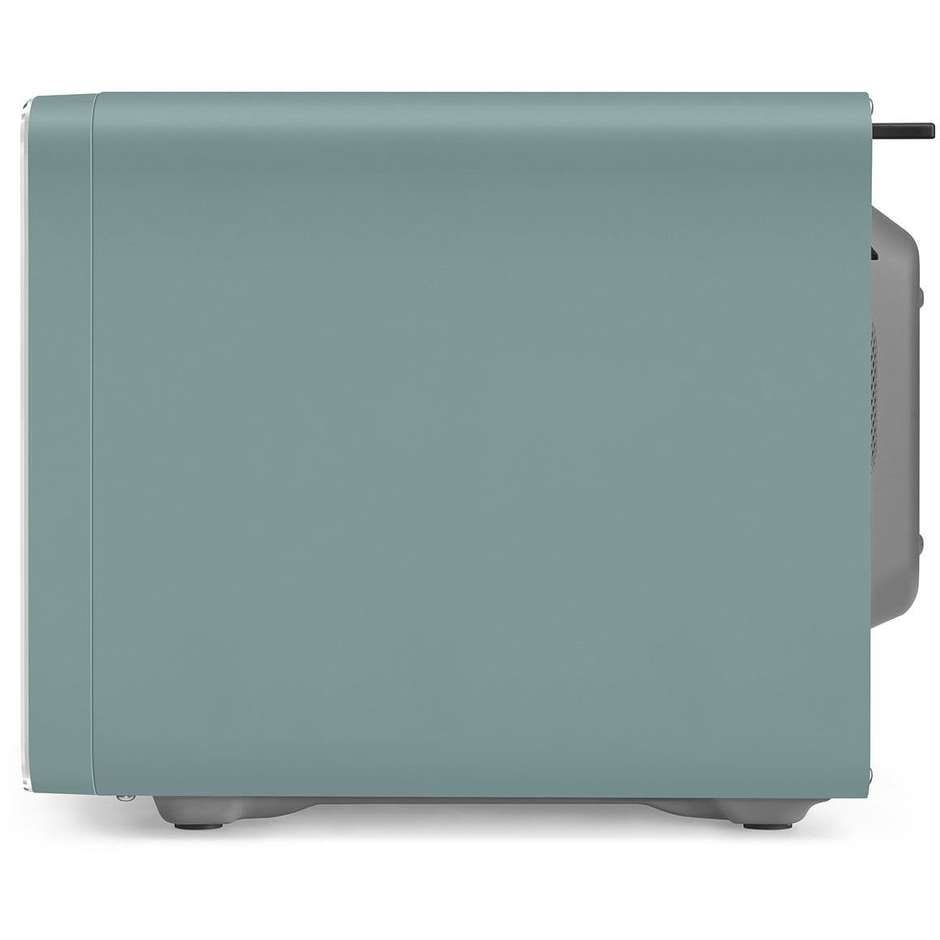 Smeg MOC01EGMEU microonde con grill 29 L, inverter, 900 W, verde smeraldo