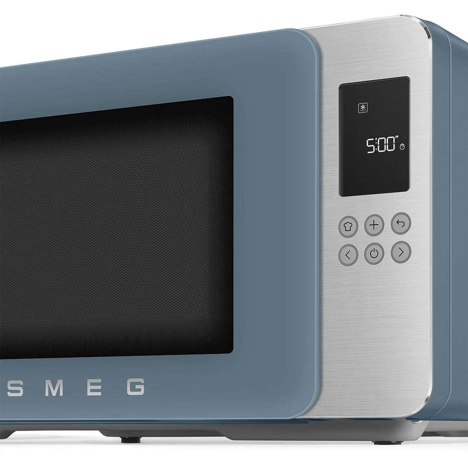 Smeg MOC01SBMEU Forno a Microonde con Grill 20-25 Litri Nero