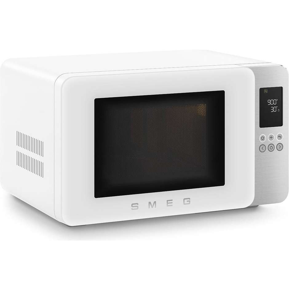Smeg MOC01WHMEU Forno a Microonde Combinato con Grill 900 W Cavità 29 L 1450 W Bianco