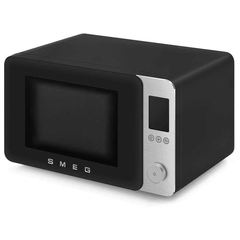 Smeg MOC02BLMEU Forno Microonde Combinato Nero 27L
