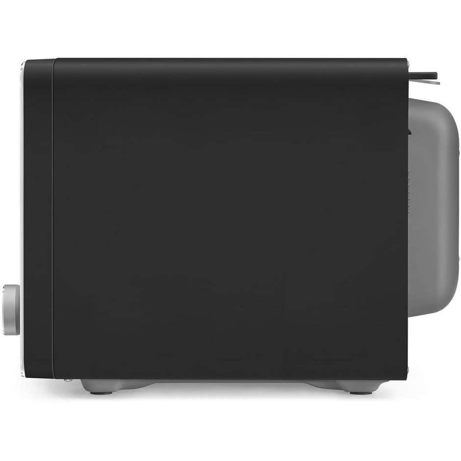 Smeg MOC02BLMEU Forno Microonde Combinato Nero 27L