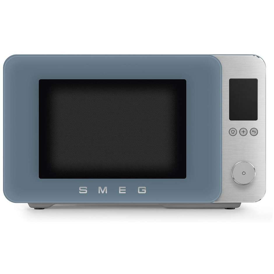 Smeg MOC02SBMEU Forno a Microonde con Grill 20-25 Litri Nero