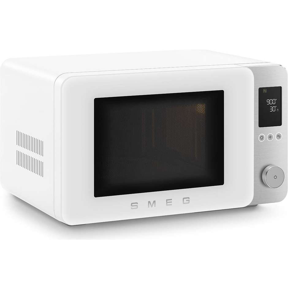 Smeg MOC02WHMEU Forno Microonde Combinato con Convezione 27 L 900 W Forno 2100 W Bianco 50s Style