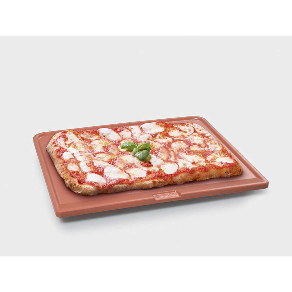Smeg PPR-2 piastra rettangolare per pizza materiale refrattario