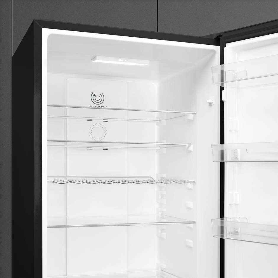 Smeg RC20KDND frigorifero combinato nero No Frost 331 L, classe D