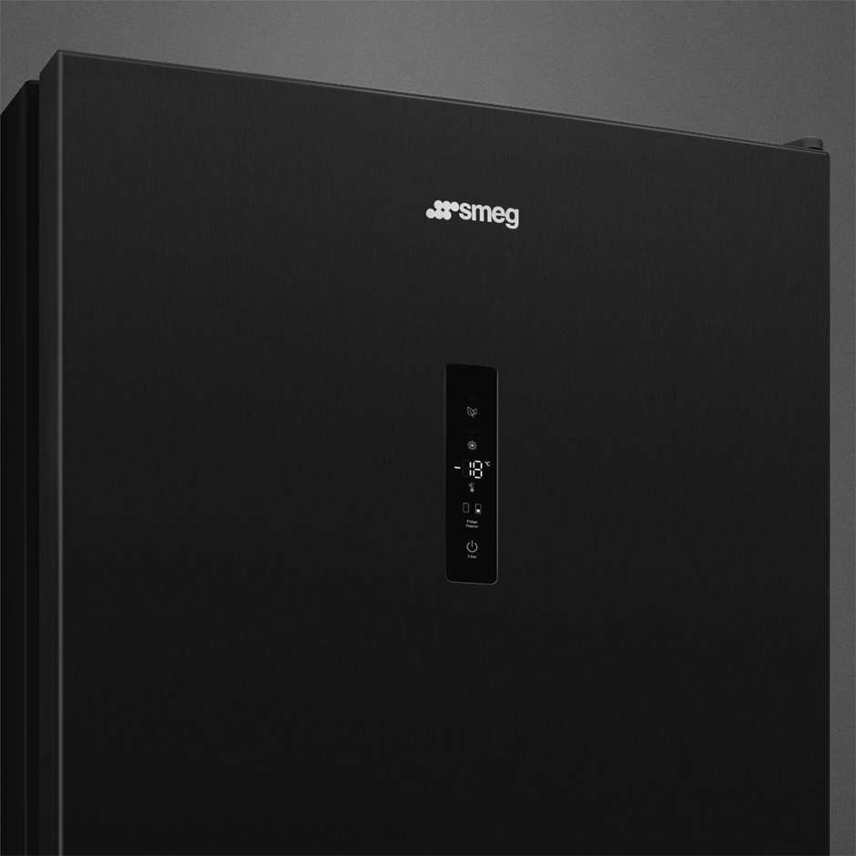 Smeg RC20KDND frigorifero combinato nero No Frost 331 L, classe D