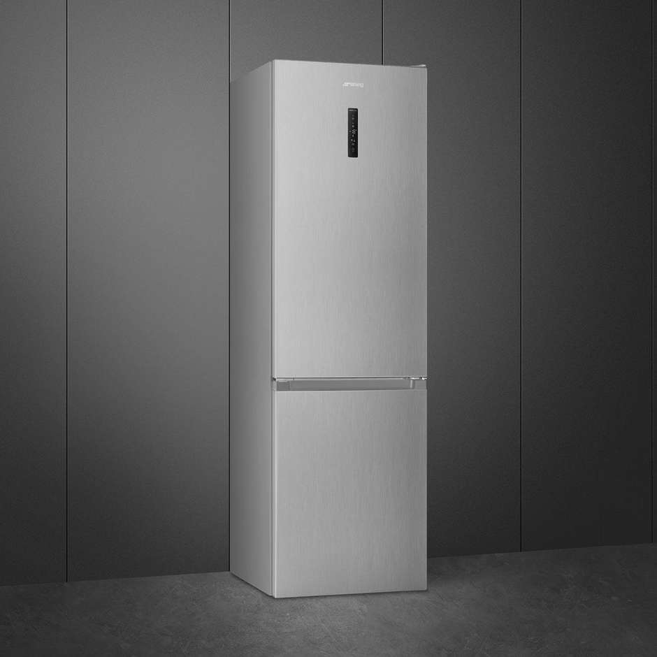 Smeg RC20XDND Frigorifero Combinato Libera Installazione 331L Inox