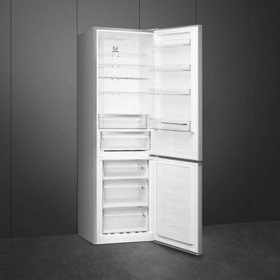 Smeg RC20XDND Frigorifero Combinato Libera Installazione 331L Inox