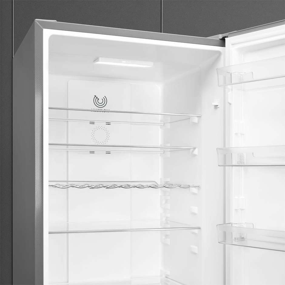 Smeg RC20XDND Frigorifero Combinato Libera Installazione 331L Inox