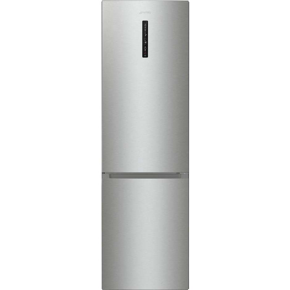 Smeg RC21XDNMC Frigorifero Combinato Capacita 361 Lt  h200 nf inox c displ  metalback