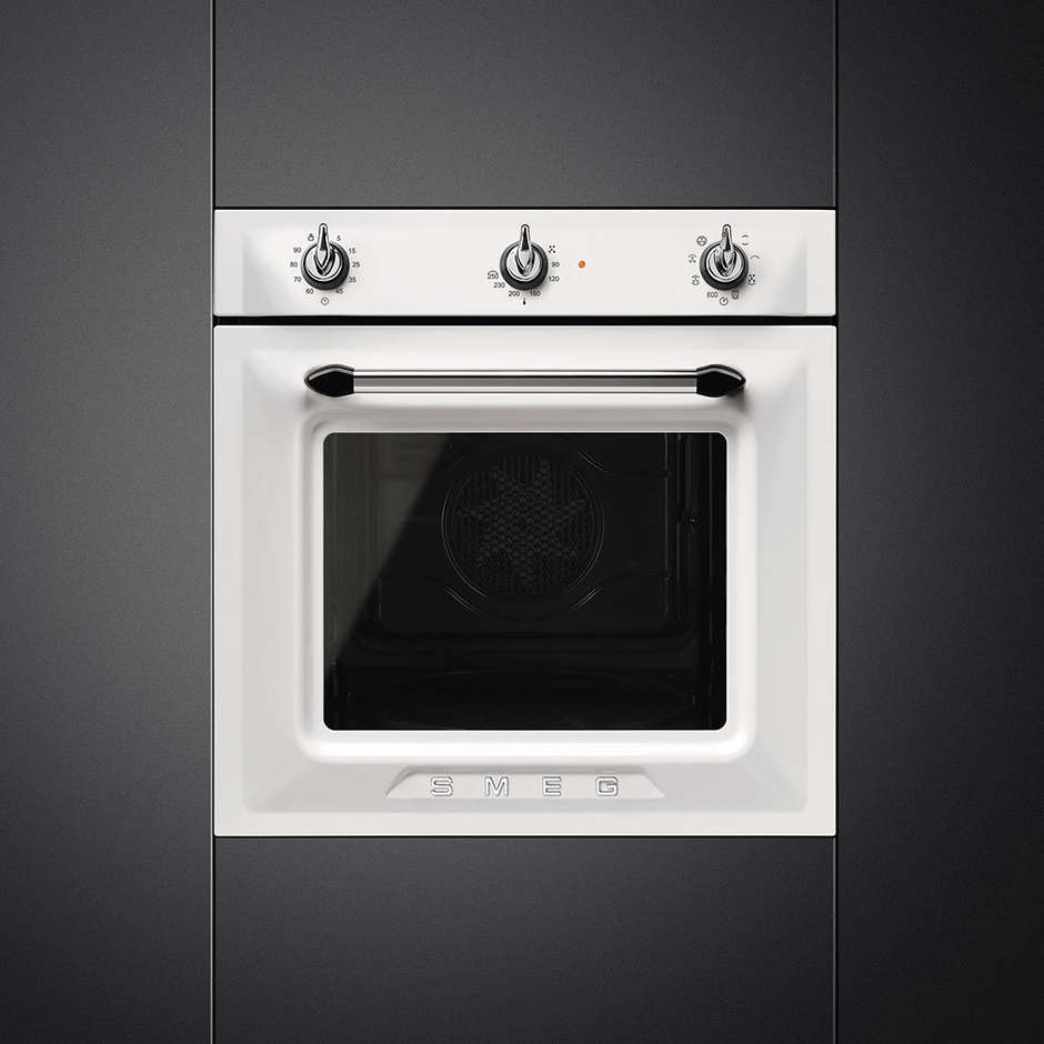 Smeg SF6905B1 Forno elettrico 70 Litri Ventilato Classe A 8 funzioni colore  bianco - Forni Da Incasso forni da incasso - ClickForShop