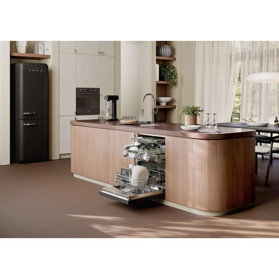 Smeg SKC01BLM Gasatore d'Acqua Non Elettrico Nero Opaco 1 L