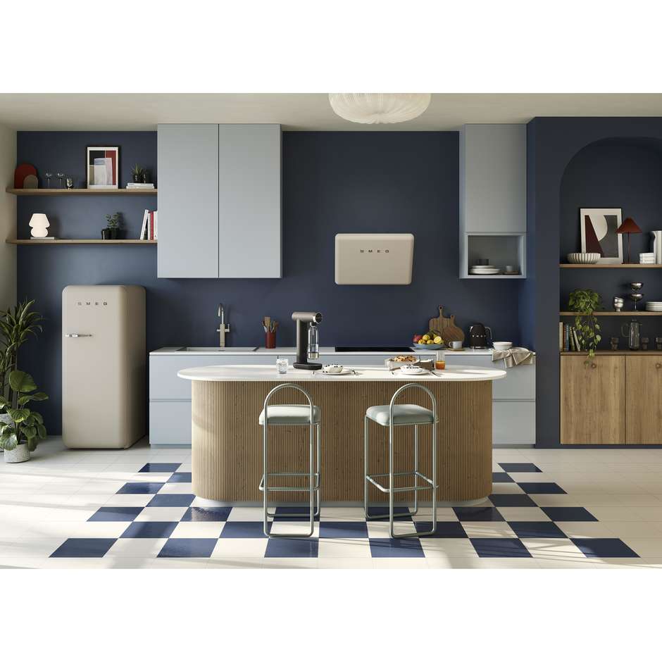 Smeg SKC01BLM Gasatore d'Acqua Non Elettrico Nero Opaco 1 L