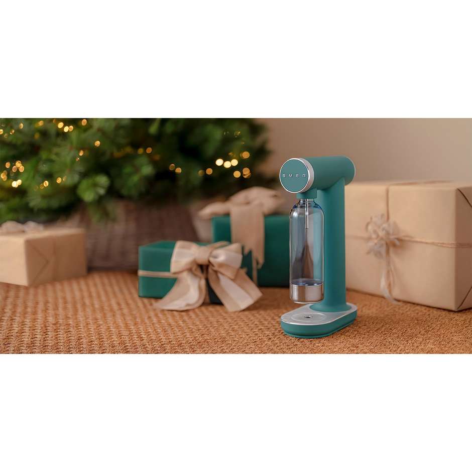 SMEG SKC01EGM Gasatore d'Acqua Manuale Verde Smeraldo Opaco