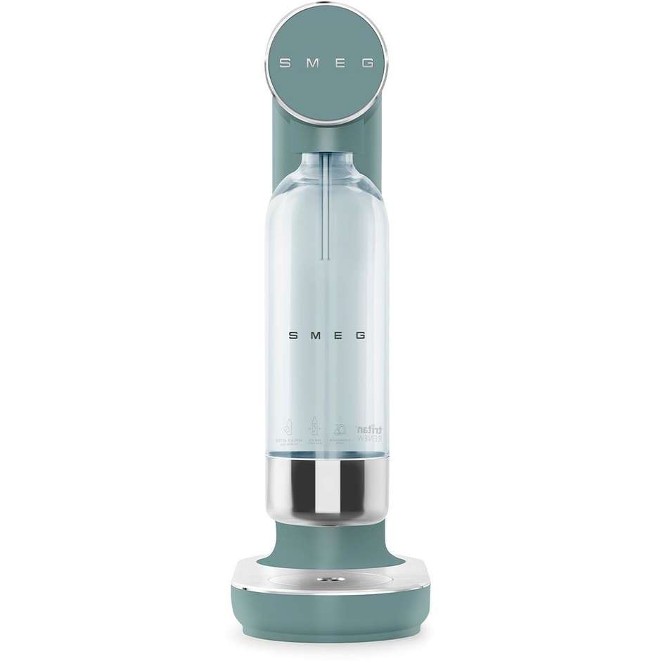 SMEG SKC01EGM Gasatore d'Acqua Manuale Verde Smeraldo Opaco