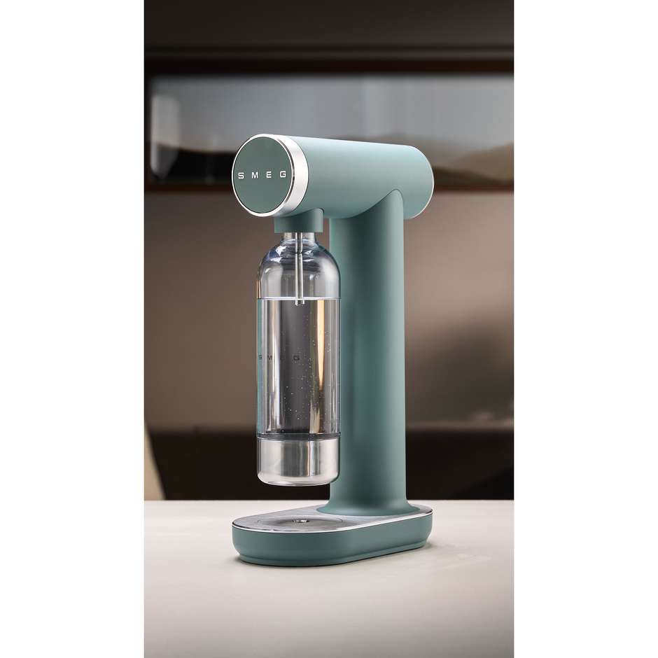 SMEG SKC01EGM Gasatore d'Acqua Manuale Verde Smeraldo Opaco