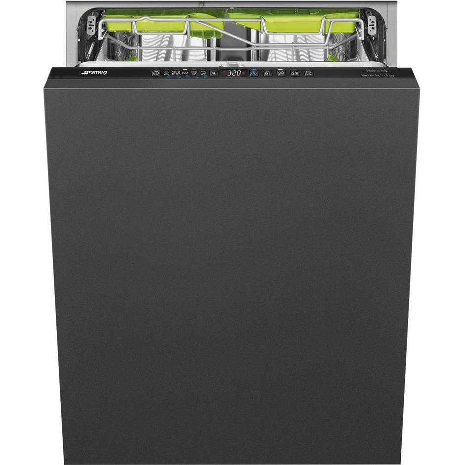 Smeg ST352AL Lavastoviglie a Scomparsa Totale 60 cm 13 Coperti Classe B Sistema Planetarium Dry Assist Nero