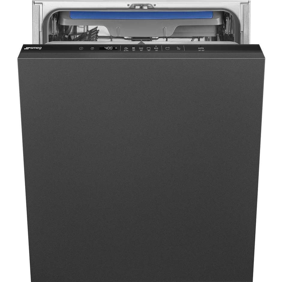 Smeg STL362DQ Lavastoviglie da incasso 14 Coperti 12 Programmi Classe D Colore Nero