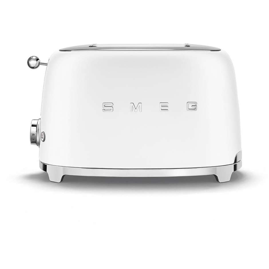Smeg TSF01WHMEU Tostapane 2x2 Potenza 950 W Colore Bianco