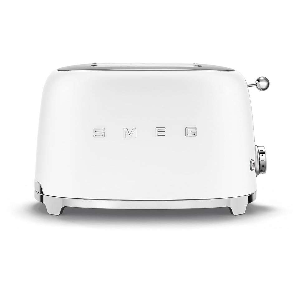 Smeg TSF01WHMEU Tostapane a 2 Fessure 950 W Bianco