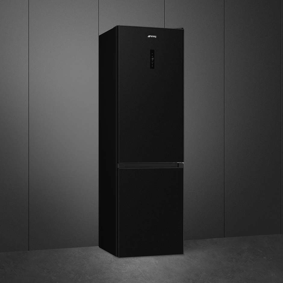 Smeg Universale RC20KDND Frigorifero Combinato Total No Frost Multiflow 331 L Classe D Nero