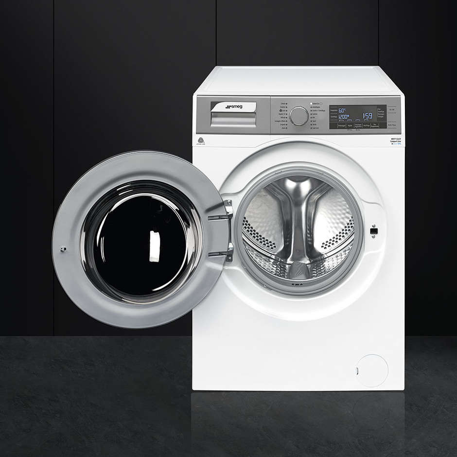 Smeg WHT712LCIT lavatrice carica frontale 7 Kg 1200 giri classe A+++-10% colore bianco