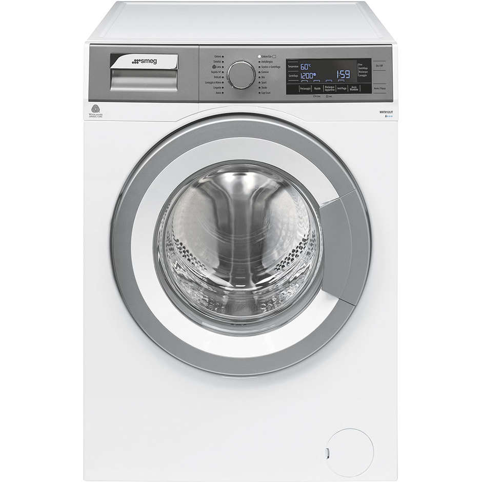 Smeg WHT812LIT lavatrice OUTLET carica frontale 8 Kg 1200 giri classe A+++ colore bianco