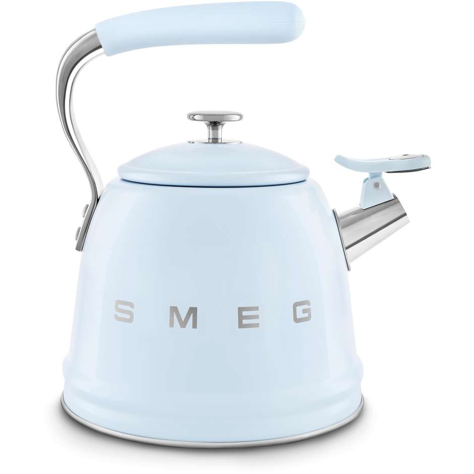 Smeg WKF01PB Bollitore Elettrico Senza Fili 1,7 Litri Inox